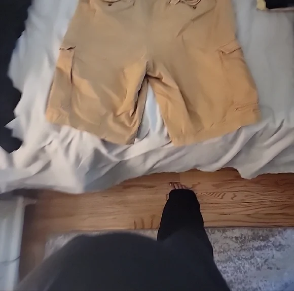 Tan Cargo Shorts - Picture 5 of 5